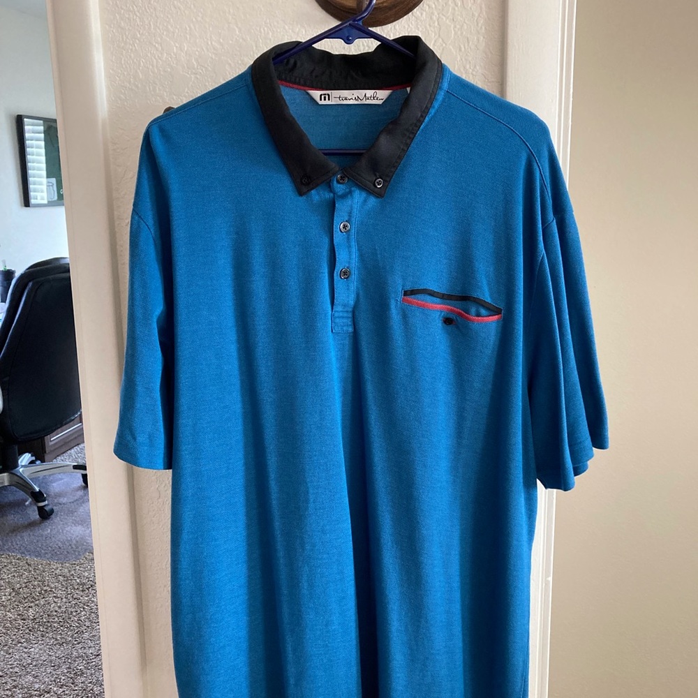 Travis Mathew men’s polo shirt. Size XXL